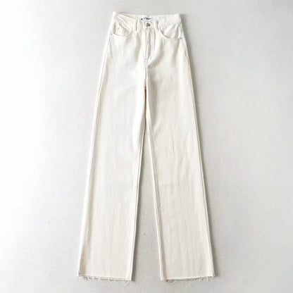 Casual Fashion Straight Leg Women's Jeans Denim Bottom Long High Waist Baggy Fall Pants The Clothing Company Sydney