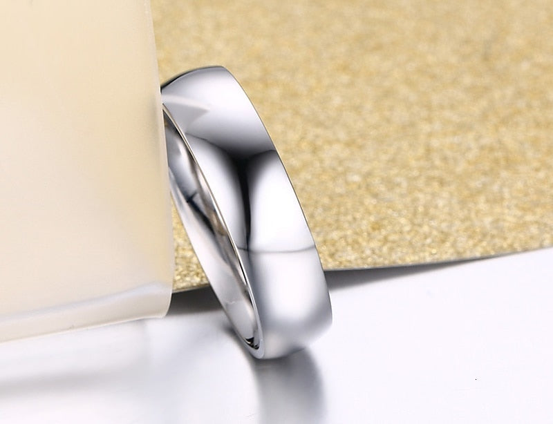 Classic Wedding Ring for Men Women Stainless Steel Jewelry 6mm And 8mm Width The Clothing Company Sydney