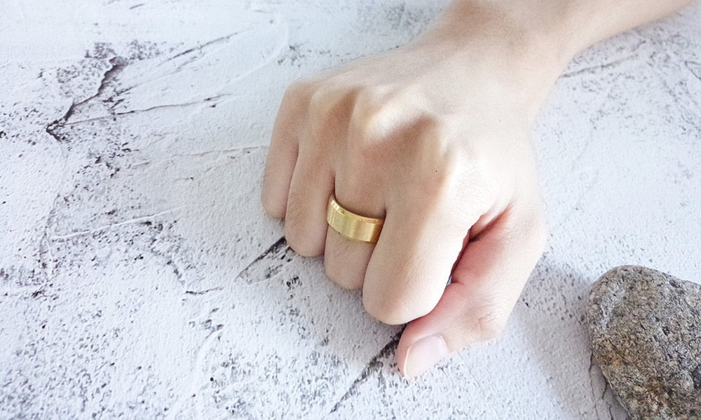 Classic Wedding Ring for Men Women Stainless Steel Jewelry 6mm And 8mm Width The Clothing Company Sydney
