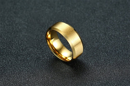 Classic Wedding Ring for Men Women Stainless Steel Jewelry 6mm And 8mm Width The Clothing Company Sydney
