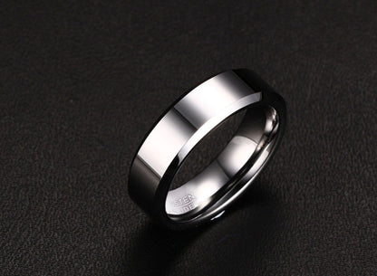 Black Tungsten Carbide Men's Ring Wedding Engagement Ring The Clothing Company Sydney