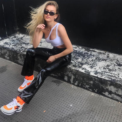 Solid One Piece Beachwear Leopard Print Bikini Set Single Shoulder Swimwear Midriff Swimsuit The Clothing Company Sydney