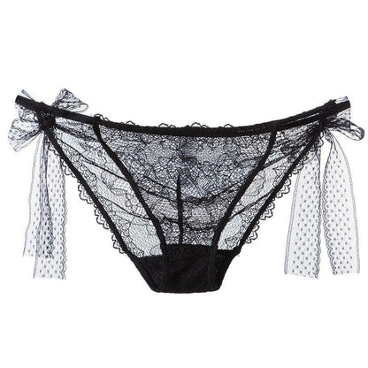 2 Pack Women Lace Lingerie Temwptation Low-Waist Panties Transparent Hollow Out Underpants Briefs Underwear The Clothing Company Sydney