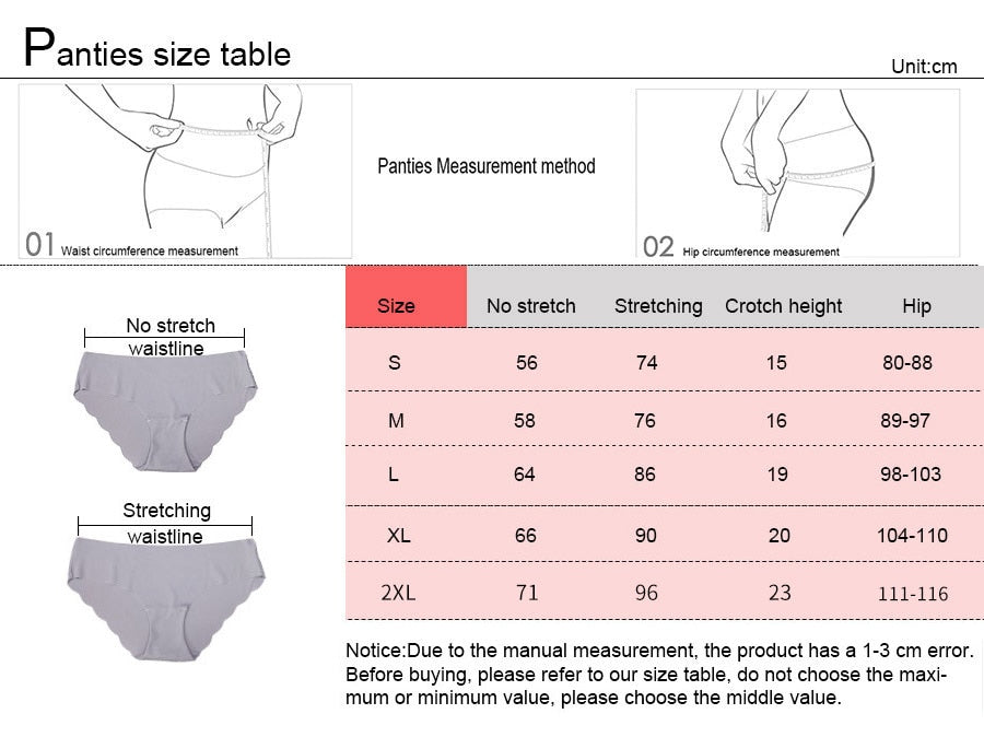 3 Pack Seamless Panties Underwear Sexy Briefs Solid Lingerie Underpants The Clothing Company Sydney