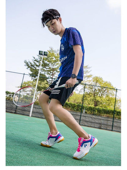 Professional Badminton Tennis Table Tennis Squash Sneaker Shoes for Men and Women Wear-resistant Breathable Protect Toes Light Sports Shoes The Clothing Company Sydney