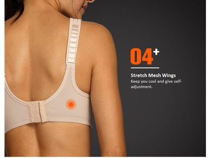 Women's Max Control Solid High Impact Plus Size Underwire Sports Bra The Clothing Company Sydney