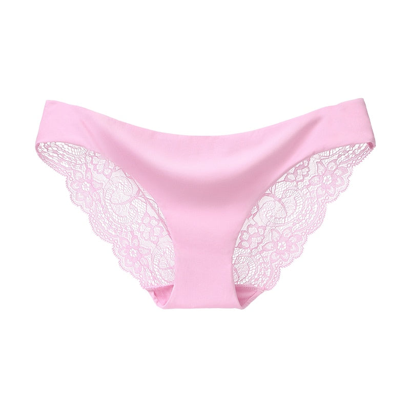 3 Pack Seamless low-Rise women's sexy lace lady panties seamless cotton breathable  Hollow briefs Plus Size underwear The Clothing Company Sydney