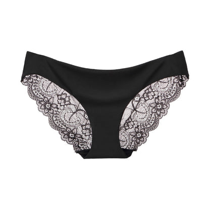 3 Pack Seamless low-Rise women's sexy lace lady panties seamless cotton breathable  Hollow briefs Plus Size underwear The Clothing Company Sydney
