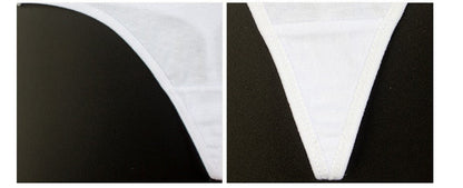 Cotton Mix G-String Thong Panties String Underwear Briefs Sexy Lingerie Pants Intimate Ladies Letter Low-Rise  Undies The Clothing Company Sydney