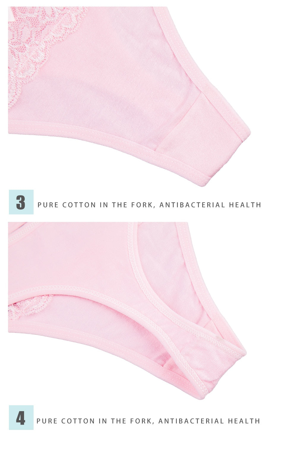 3 Pack Thongs and G Strings Sexy Lace Transparent Panties Cotton Seamless Underwear Briefs The Clothing Company Sydney