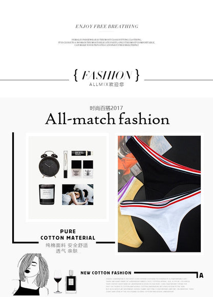 Simple Design Sporty Style Panties Thongs Seamless Briefs Lingerie G String Underwear The Clothing Company Sydney