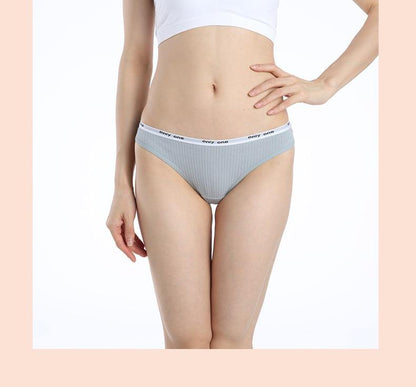 3 Pack Women's Cotton G-String Thong Panties String Briefs Sexy Lingerie Intimate Letter Low-Rise Underwear The Clothing Company Sydney