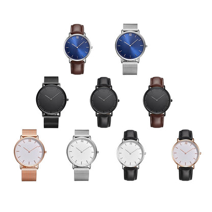 Unisex Custom Design Your Own Watches with Logo Blue Face The Clothing Company Sydney