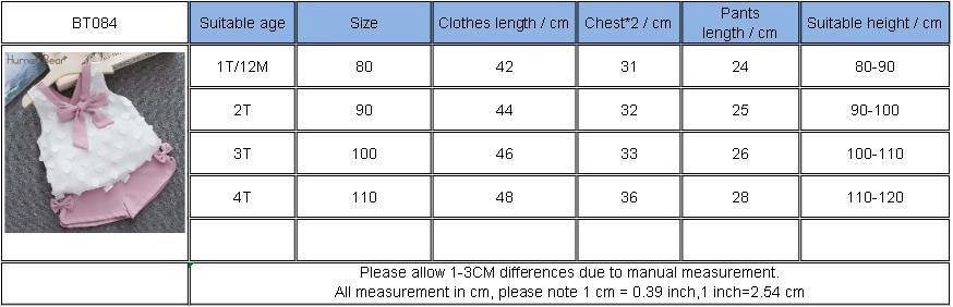 Baby Girl Clothes Summer Children's Girls' Clothing Kids Bay Clothes Toddler Chiffon bowknot coat+Pants Set The Clothing Company Sydney