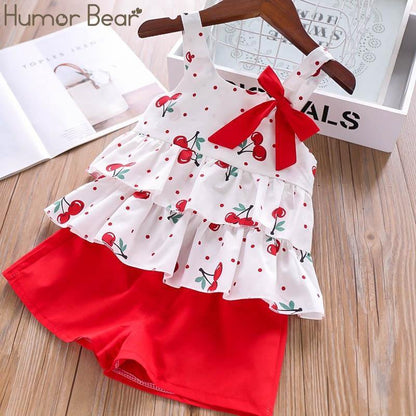 Baby Girl Clothes Summer Children's Girls' Clothing Kids Bay Clothes Toddler Chiffon bowknot coat+Pants Set The Clothing Company Sydney