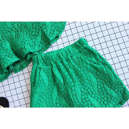 Baby Girl Clothes Summer Children's Girls' Clothing Kids Bay Clothes Toddler Chiffon bowknot coat+Pants Set The Clothing Company Sydney