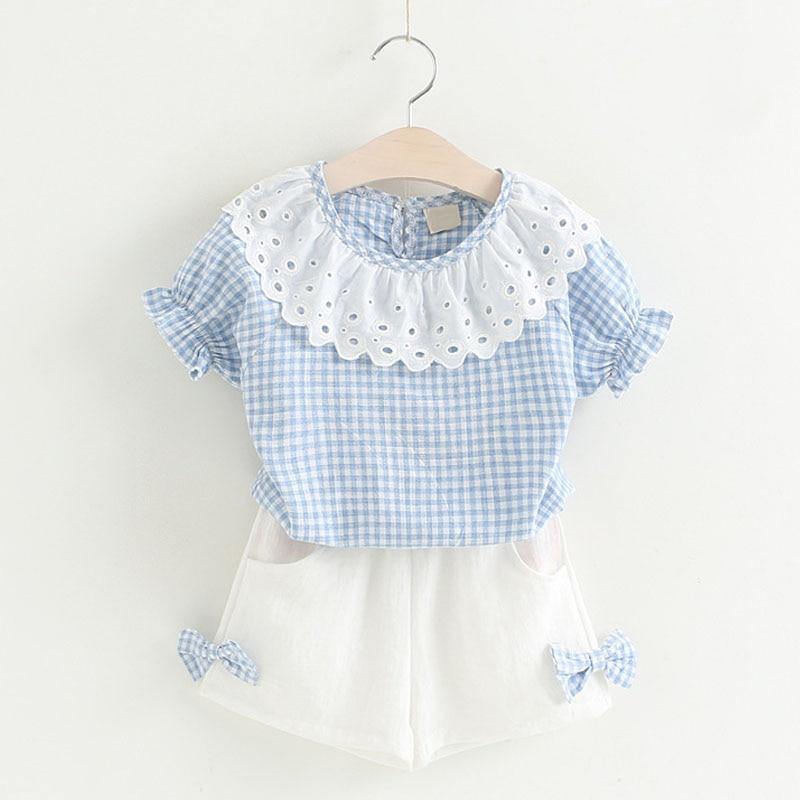 Baby Girl Clothes Summer Children's Girls' Clothing Kids Bay Clothes Toddler Chiffon bowknot coat+Pants Set The Clothing Company Sydney