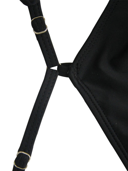 High Leg cut One Piece Swimsuit Thong Swimwear Trikini Backless Monokini Brazilian Bathing Suit The Clothing Company Sydney