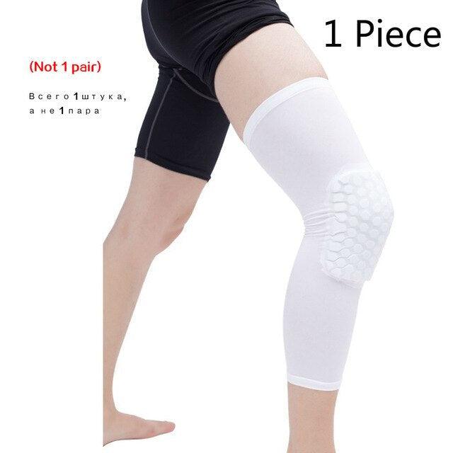 1PC Basketball Knee Pads Protector Compression Sleeve Honeycomb Foam Brace Kneepad Fitness Gear Volleyball Support The Clothing Company Sydney