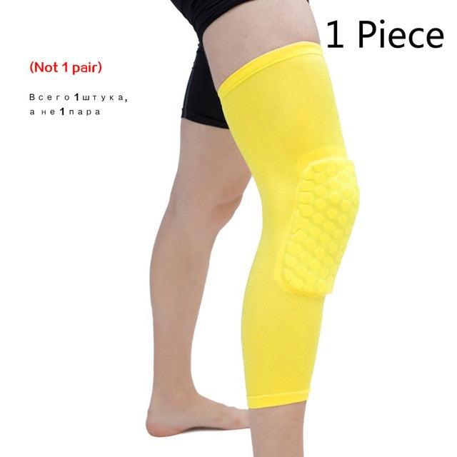 1PC Basketball Knee Pads Protector Compression Sleeve Honeycomb Foam Brace Kneepad Fitness Gear Volleyball Support The Clothing Company Sydney