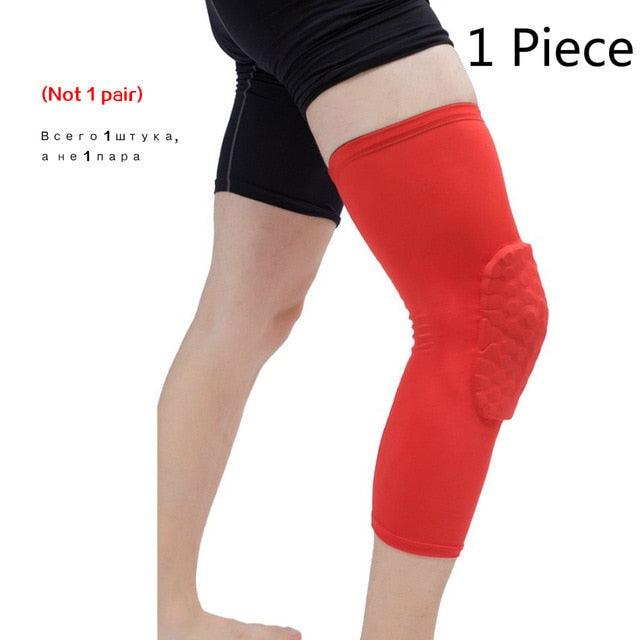 1PC Basketball Knee Pads Protector Compression Sleeve Honeycomb Foam Brace Kneepad Fitness Gear Volleyball Support The Clothing Company Sydney