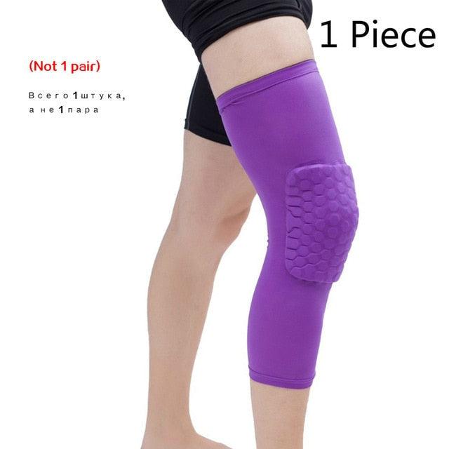 1PC Basketball Knee Pads Protector Compression Sleeve Honeycomb Foam Brace Kneepad Fitness Gear Volleyball Support The Clothing Company Sydney