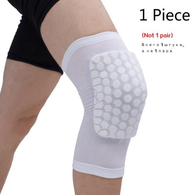 1PC Basketball Knee Pads Protector Compression Sleeve Honeycomb Foam Brace Kneepad Fitness Gear Volleyball Support The Clothing Company Sydney
