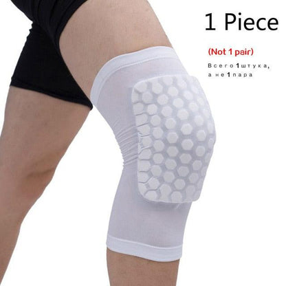 1PC Basketball Knee Pads Protector Compression Sleeve Honeycomb Foam Brace Kneepad Fitness Gear Volleyball Support The Clothing Company Sydney