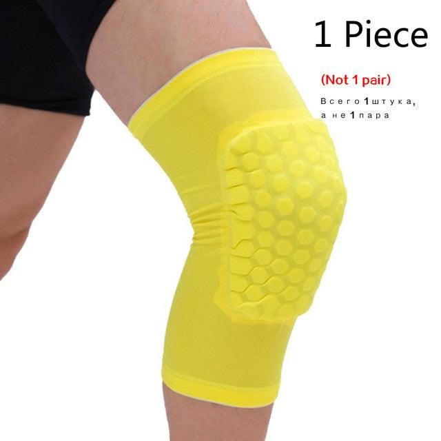 1PC Basketball Knee Pads Protector Compression Sleeve Honeycomb Foam Brace Kneepad Fitness Gear Volleyball Support The Clothing Company Sydney