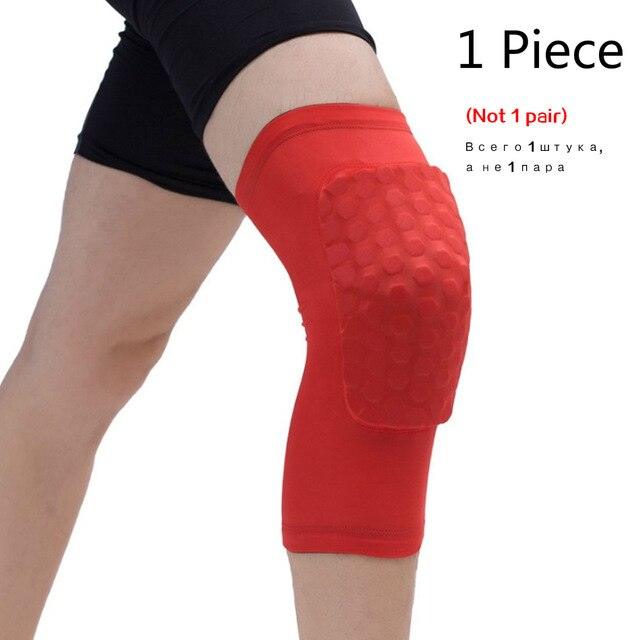1PC Basketball Knee Pads Protector Compression Sleeve Honeycomb Foam Brace Kneepad Fitness Gear Volleyball Support The Clothing Company Sydney