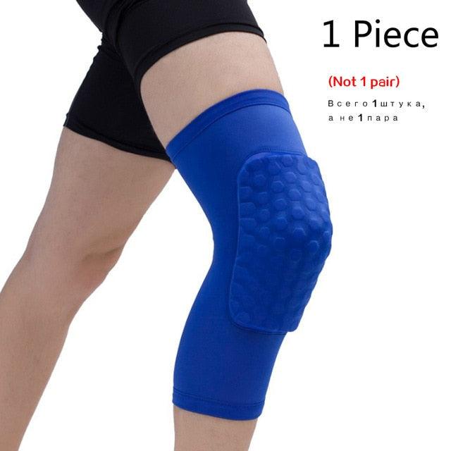 1PC Basketball Knee Pads Protector Compression Sleeve Honeycomb Foam Brace Kneepad Fitness Gear Volleyball Support The Clothing Company Sydney