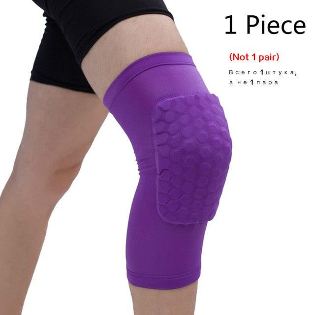 1PC Basketball Knee Pads Protector Compression Sleeve Honeycomb Foam Brace Kneepad Fitness Gear Volleyball Support The Clothing Company Sydney