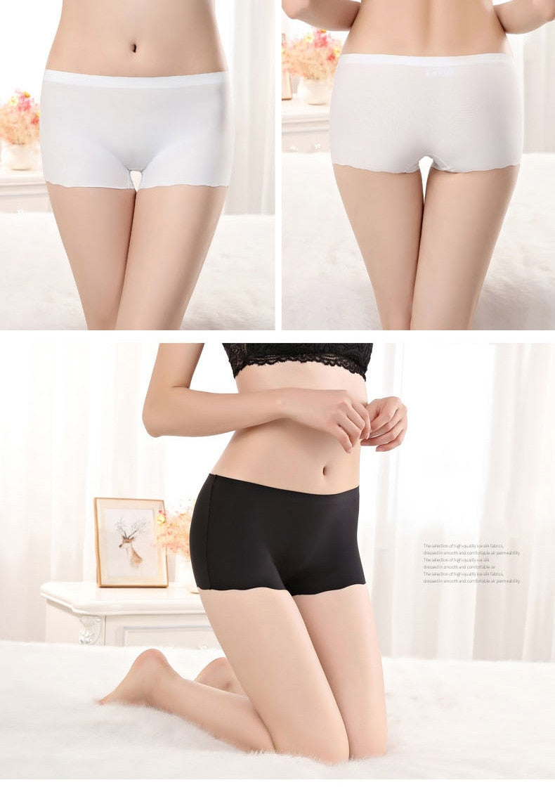 4 Pack Ladies Seamless Short Pants Safety Boyshorts Summer Shorts Lady Boxer Panties Healthy Lingerie The Clothing Company Sydney