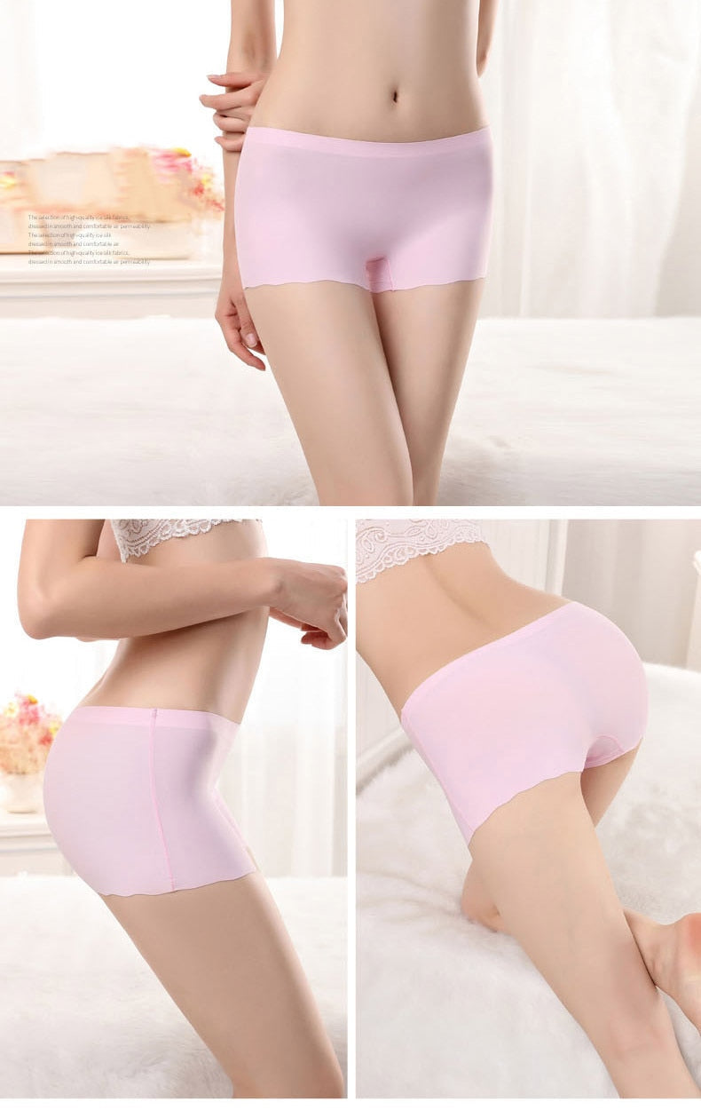 4 Pack Ladies Seamless Short Pants Safety Boyshorts Summer Shorts Lady Boxer Panties Healthy Lingerie The Clothing Company Sydney
