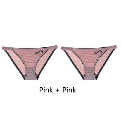 2 Pack Letter Print Sexy Women's Panties Underwear Seamless Briefs Comfort Underpants Low Rise Fashion Panty Ladies Lingerie The Clothing Company Sydney