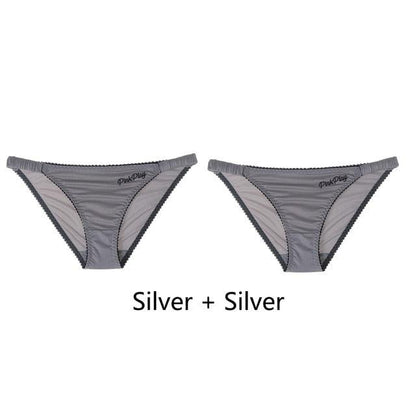 2 Pack Letter Print Sexy Women's Panties Underwear Seamless Briefs Comfort Underpants Low Rise Fashion Panty Ladies Lingerie The Clothing Company Sydney
