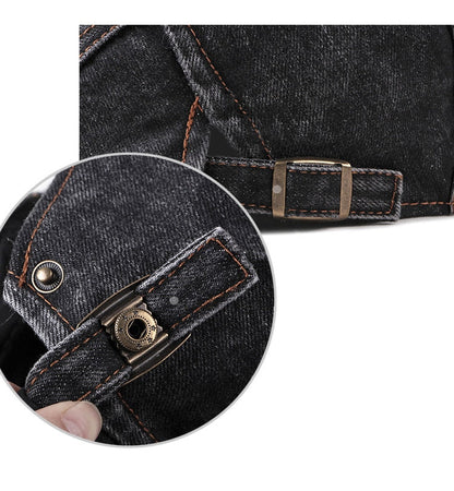 Casual Spring Summer Berets Hat Men Women Denim Newsboy Ivy Cotton Cap Duckbill Ivy Flat Cap The Clothing Company Sydney
