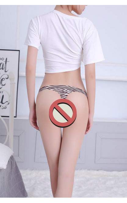 3 Pack Underwear Seamless Ice Silk Sports T-back Print Soft High Quality G-string Thong Ladies Panties The Clothing Company Sydney