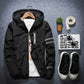 All Weather Casual Jacket Men Patchwork Slim Fit Hooded Coat Sportswear Zipper Thin Windbreaker Jackets The Clothing Company Sydney