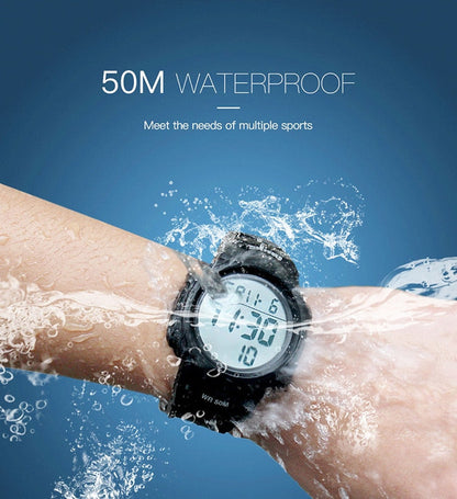 Men Ladies Sports Watches Chronos Countdown Watch Waterproof LED Digital Watch The Clothing Company Sydney
