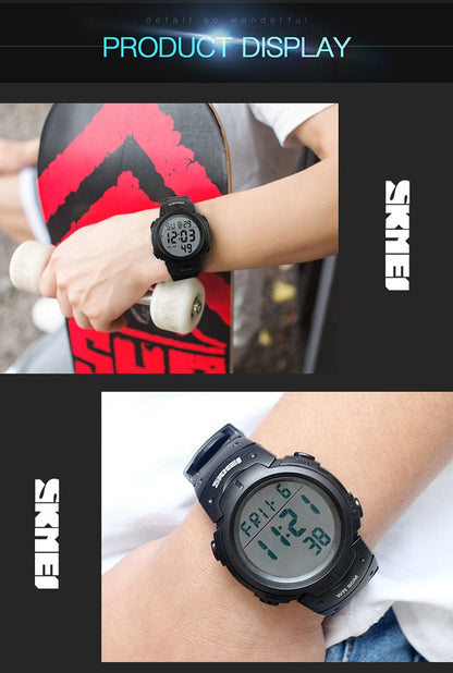 Men Ladies Sports Watches Chronos Countdown Watch Waterproof LED Digital Watch The Clothing Company Sydney