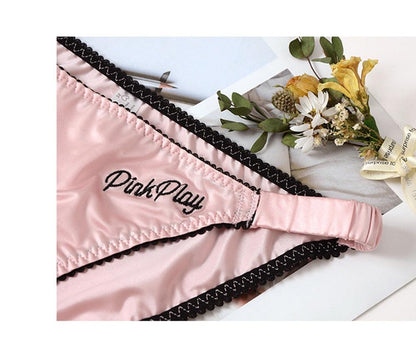 2 Pack Letter Print Sexy Women's Panties Underwear Seamless Briefs Comfort Underpants Low Rise Fashion Panty Ladies Lingerie The Clothing Company Sydney