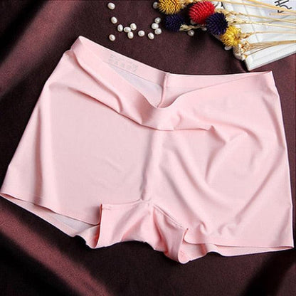 2 Pack Set Women's Boxer Seamless Boyshorts Ice Silk Ladies Safety Short Pants Mid Waist Summer Breathable Boyshorts The Clothing Company Sydney