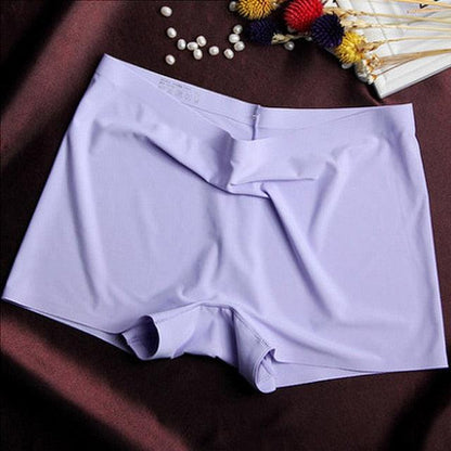 2 Pack Set Women's Boxer Seamless Boyshorts Ice Silk Ladies Safety Short Pants Mid Waist Summer Breathable Boyshorts The Clothing Company Sydney