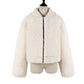 Faux Fur Coat Autumn Elegant Loose Thin Outwear Zipper Overcoat Teddy Jacket The Clothing Company Sydney