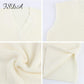 V Neck Sleeveless Sweater Vest Knitted Jumper Autumn Winter Split White Pullover Loose Over size Top The Clothing Company Sydney