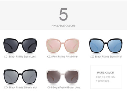 Designer Ladies Fashion Cat Eye Sunglasses Polarized Driving 100% UV Protection The Clothing Company Sydney