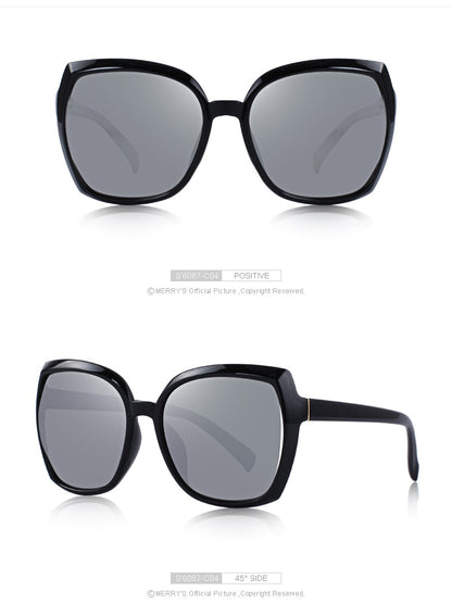 Designer Ladies Fashion Cat Eye Sunglasses Polarized Driving 100% UV Protection The Clothing Company Sydney