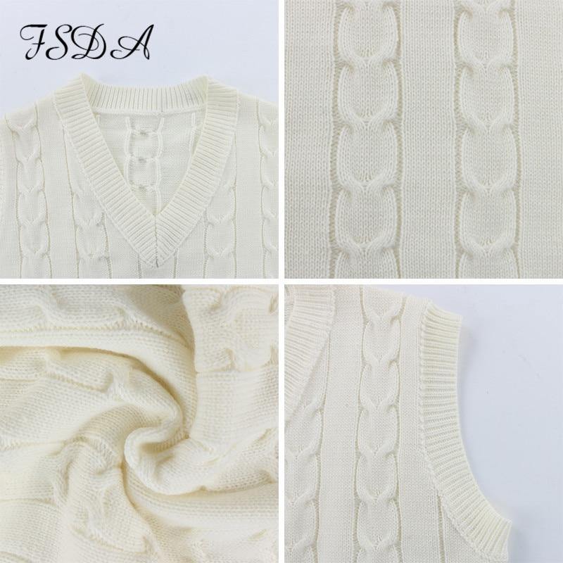 2 Piece Sleeveless Sweater Top Vest And Shorts Mini Matching Set Knitted Autumn Winter Two Piece Set Casual Oversize Jumper Suit Party Outfits The Clothing Company Sydney