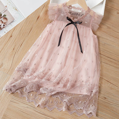 New Summer Kids Girls Floral Sweet Party Suits Butterfly Costume Children's Dress The Clothing Company Sydney